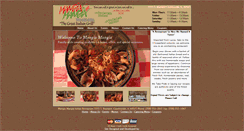 Desktop Screenshot of mangiamangia-restaurant.com